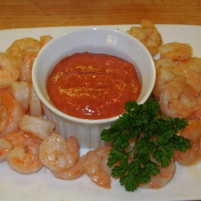 Sauteed Shrimp With Cocktail&nbsp;Sauce