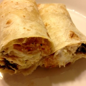 Mexican Flag Burritos