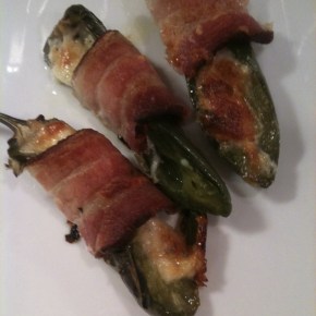 Bacon Wrapped Roasted Jalapeno&nbsp;Poppers