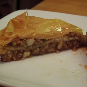 Homemade Baklava