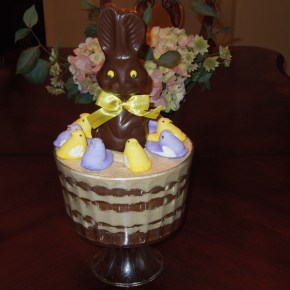 Chocolate Cake With Peanut Butter Cream&nbsp;Frosting