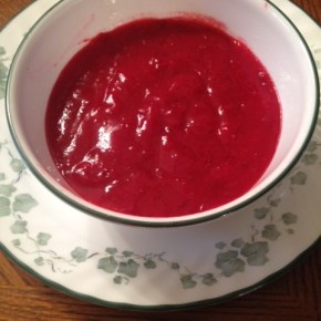 Homemade Cranberry Sauce