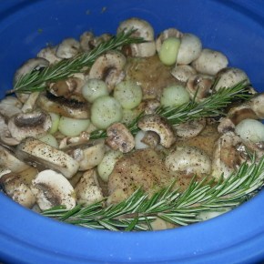 Cindy’s Rosemary and White Wine Crock-pot&nbsp;Chicken