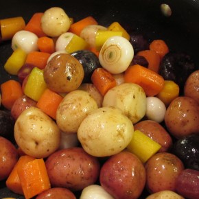 Rainbow Roasted Vegetables