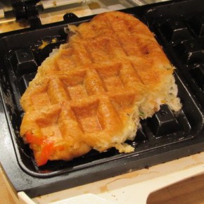 Waffle Wednesday – Caprese&nbsp;Croisaffle