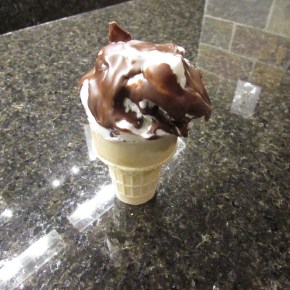 Fast Food Friday – Chocolate Filled and Coated Ice Cream&nbsp;Cone