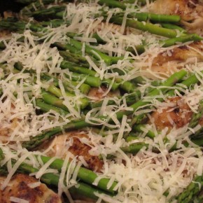 One Pan Rice-A-Roni Cheater – Chicken And Rice With&nbsp;Asparagus