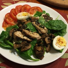 Guilt Free Spinach&nbsp;Salad