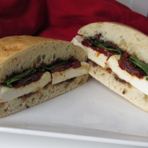Marinated Mozzarella Sandwich