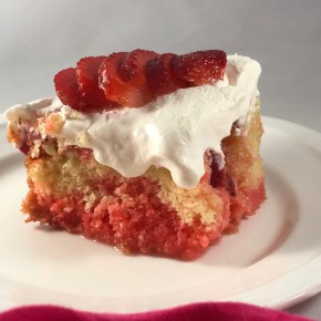 Strawberry Lemon Shortcake Poke Cake and the Supermarket Ponzi&nbsp;Scheme