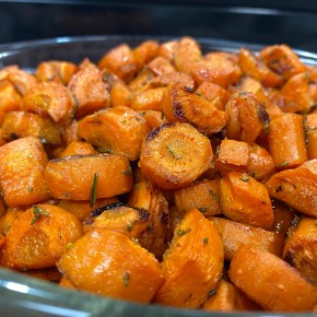 Roasted Rosemary Brown Sugar&nbsp;Carrots