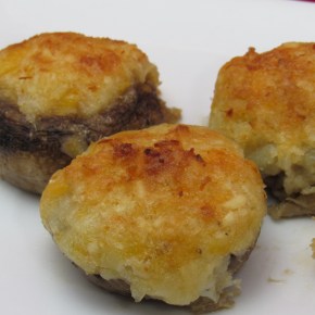 Seafood Stuffed Mushrooms